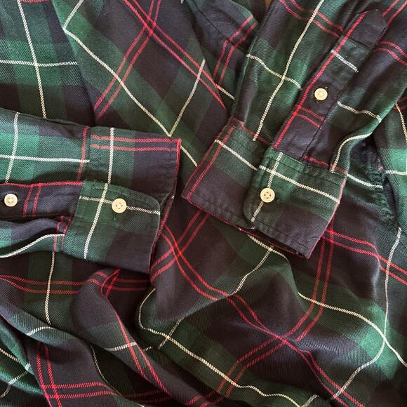 Lauren Ralph Lauren Plaid Button Up - Black Label - Picture 6 of 9